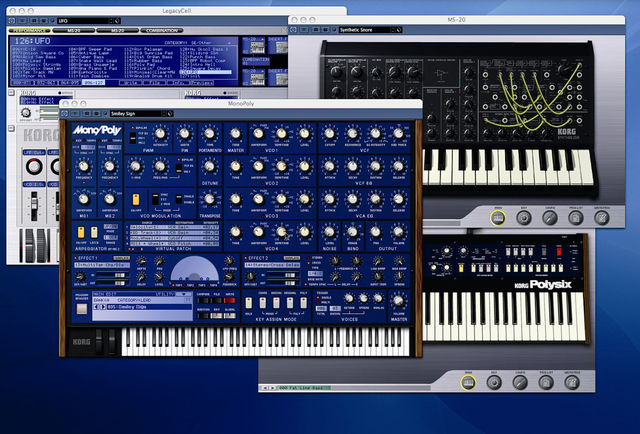 blank The Analog Edition 2007 comes with three synths and the Legacy Cell.